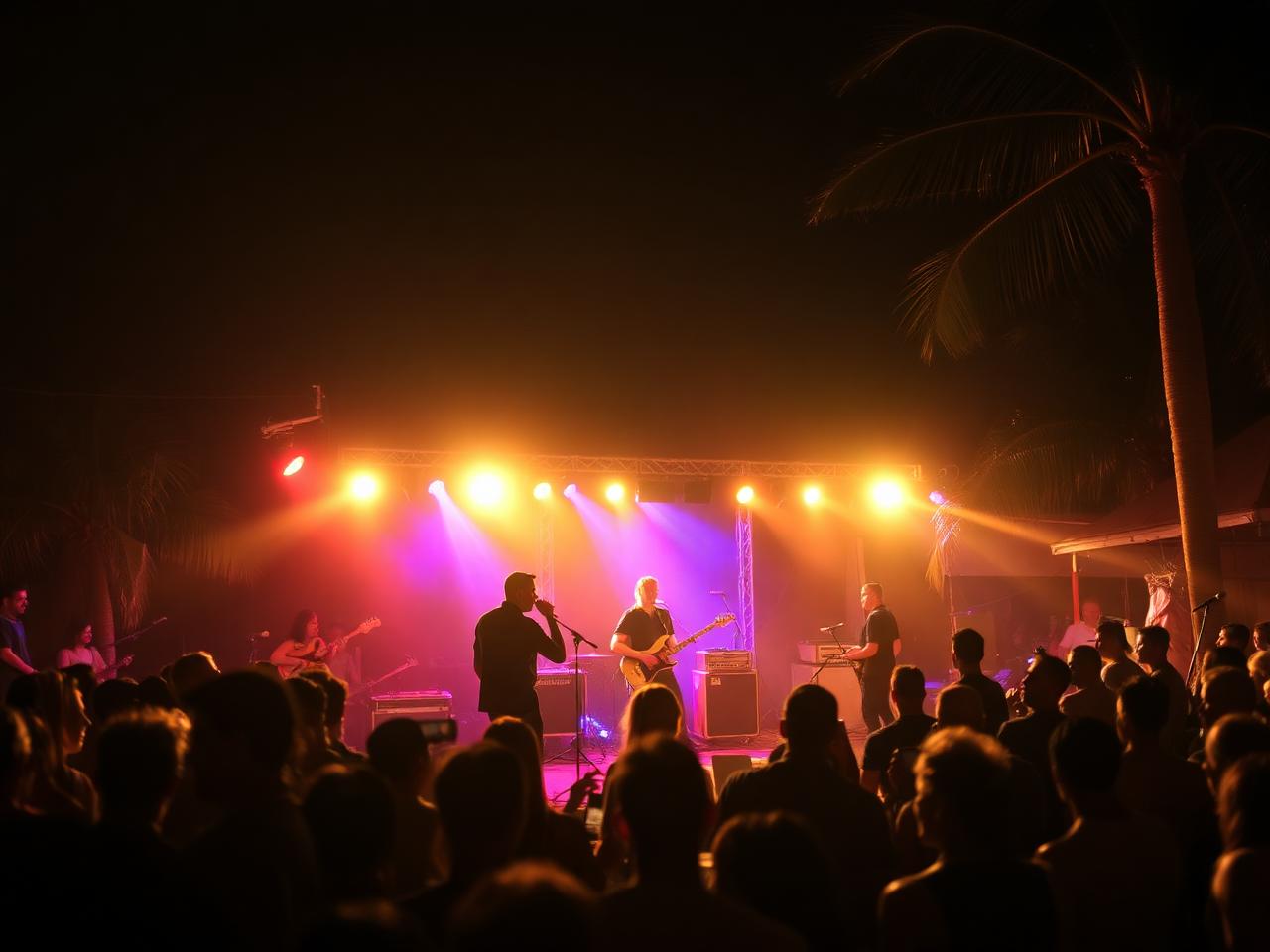 Música ao vivo no Surf Bar